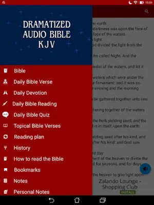 Dramatized Audio Bible - KJV android App screenshot 2