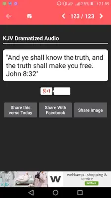 Dramatized Audio Bible - KJV android App screenshot 5